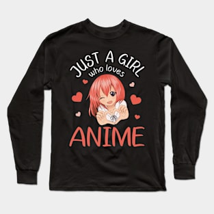 Japan Anime Girl Teen Girl Anime Merch Long Sleeve T-Shirt